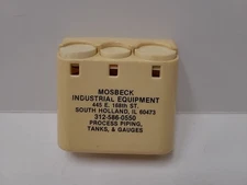 Antique Mosbeck Industrial Equipment South Holland Illinois Coin Holder