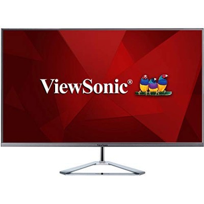 ViewSonic VX3276-4K-MHD 32'' 4K UHD Thin-Bezel Monitor with HDMI- DP- and Mini DP