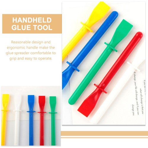 10 Pcs Glue Tool Set Smears Spreader Spreaders Applicator - Foto 12 di 12