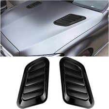 2PCS Universal Hood Air Vents for Car Hood Scoop, Bonnet Vent Hood Air Intake Tr