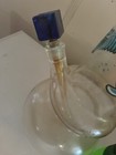 Glass Water Pipe Bong with Blue Bowl Slide, Mathematics Logo — photo 4