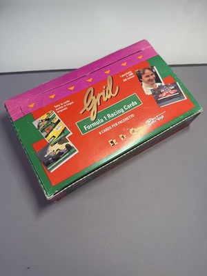 1992 Grid Formula One F1 Box 24 Packs Michael Schumacher Rookie RC