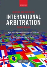 Redfern and Hunter on International Arbitration Paperback