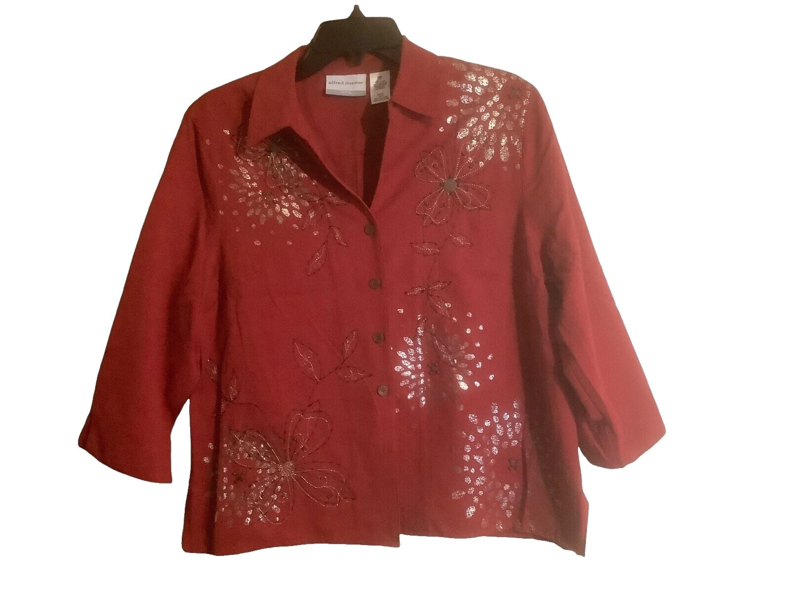 Camisas y blusas para mujer Alfred Dunner florales de poliéster