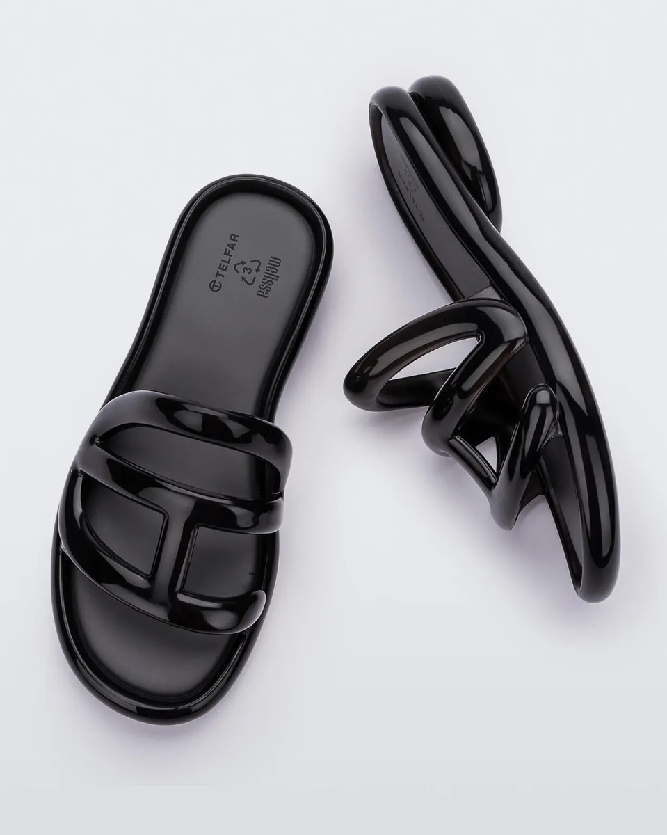 MELISSA x TELFAR Jelly Slide Black (Women's Sizing)