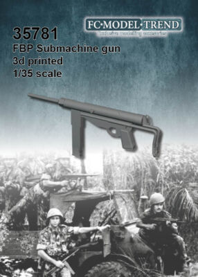 FC Model Trend 1/35 FBP Sub Machine Gun (4pcs)