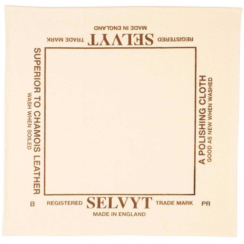 Selvyt Polishing Cleaning Bulling Cloth Military High-Shine Footwear 100% Cotton - Picture 2 of 3