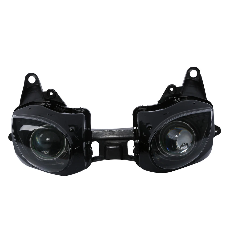 Front Headlight Head Light Lamp Assembly Fit For Kawasaki Ninja ZX6R 2007-2008 — 第 3/4 张图片