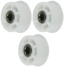 Durable DC97-07509B Dryer Idler Pulley Wheel For Samsung Dryers 3-Pack
