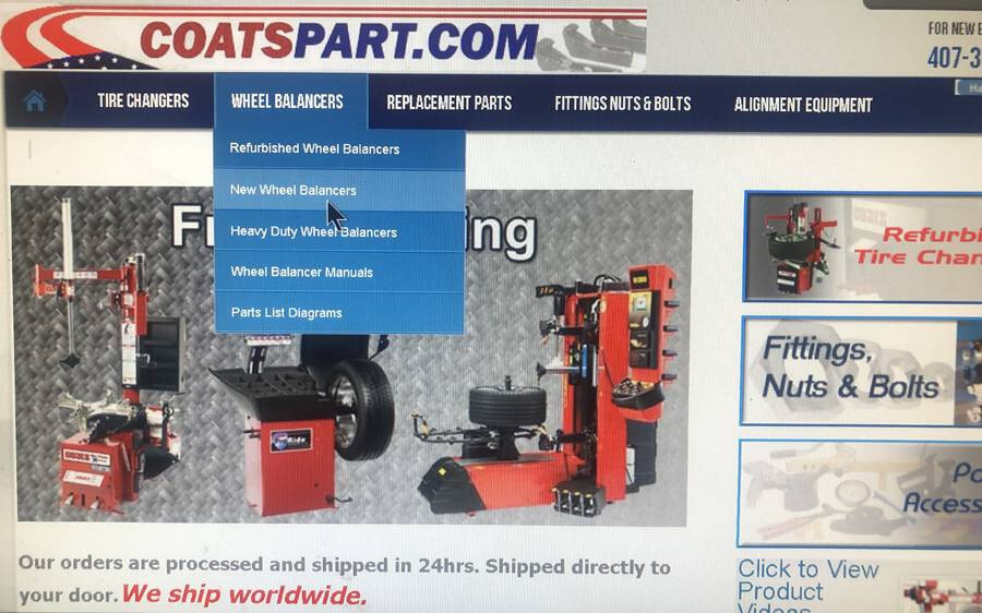 3/8 X 1/4 Hilo 4 Codo Ajuste - COATS 5060AX 5060EX 7065AX 70X Neum&aacute;tico Changer