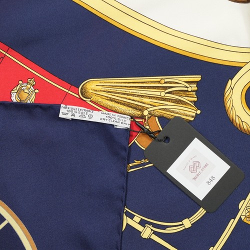 Hermes "SPRINGS" Carre 90 Silk 100% Scarf Vintage Rare Cleaned - Picture 11 of 18