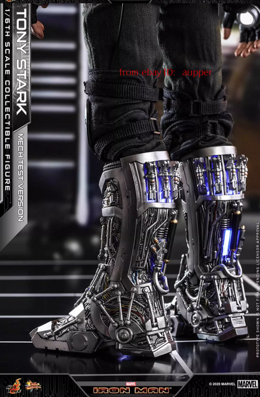 Hot Toys Mms582 1/6 Iron Man Tony Stark Mech Test Ver. Deluxe Ver