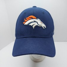 Denver Broncos Fitted Hat Cap Reebok On Field 22" Cir