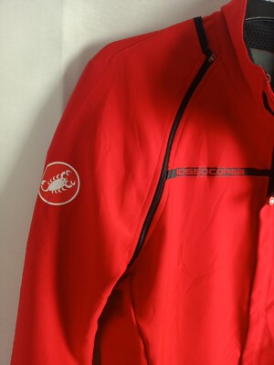 Castelli Rosso Corsa XL Red Perfetto Gore Windstopper