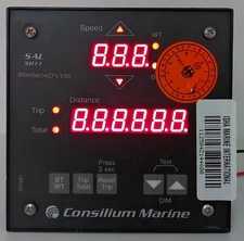 Consilium Marine SAL SD1-1 Speed and Measuring Display SAL Speed Log Unit