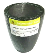 Salamander Crucible A-1 Super Clay Graphite for Melting Gold Silver Brass & More