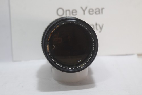 1yrWarranty! MINOLTA MC TELE ROKKOR-QF 200mm f3.5 Telephoto Prime Lens + Caps - Picture 20 of 23