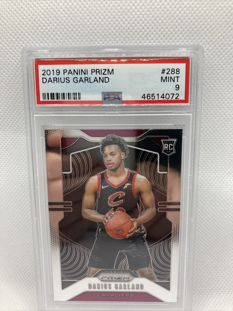 2019-20 Panini Prizm #288 Darius Garland Cavaliers RC ROOKIE PSA 9