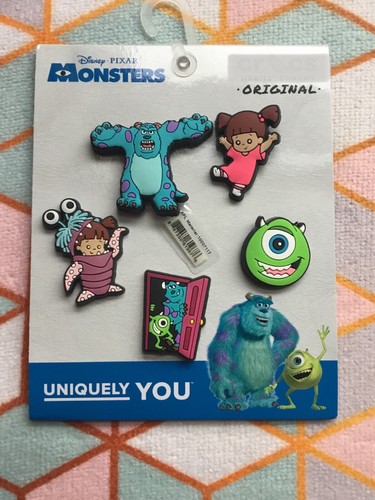 Crocs handgefertigt Jibbitz 5 Stck. Monster inkl. Universität Mike Sully Schuh Charms Set - Bild 13 von 20