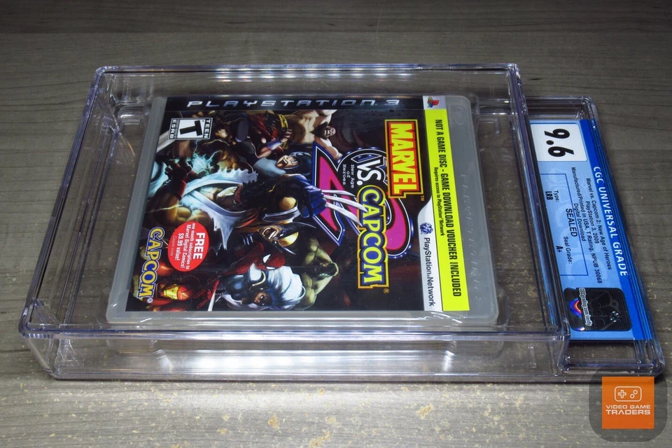 CGC 9.6 A+ - Marvel vs. Capcom 2 [READ DESCRIPTION] PlayStation 3, PS3 NEW! - Image 3 of 4