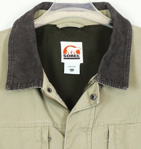 Chaqueta para hombre SOREL forrada de algodón talla XXL / Pit to Pit 28" - Imagen 4 de 12