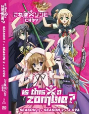 Is This a Zombie? Season 1 + 2 | TV Series + 3 OVA | DVD | Dual Audio