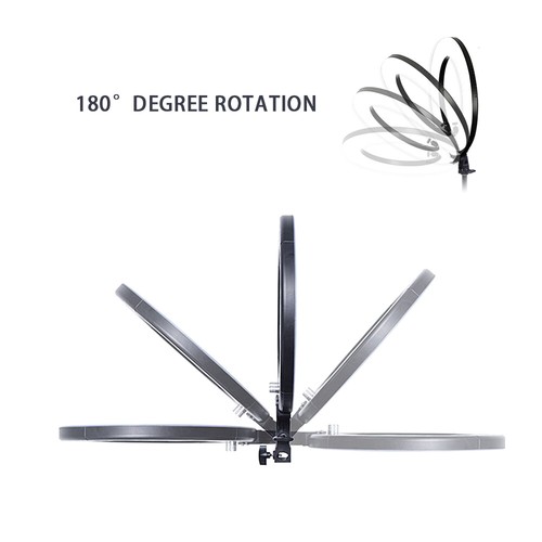 19" 5500K Dimmable Diva LED Ring Light Diffuser With Stand Make Up Studio Video - Picture 12 of 12