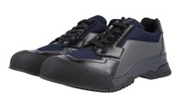 Prada Leder Bike Polarius Chunky Sneaker - 4E2748 Schwarz Navy Neu - 7 41