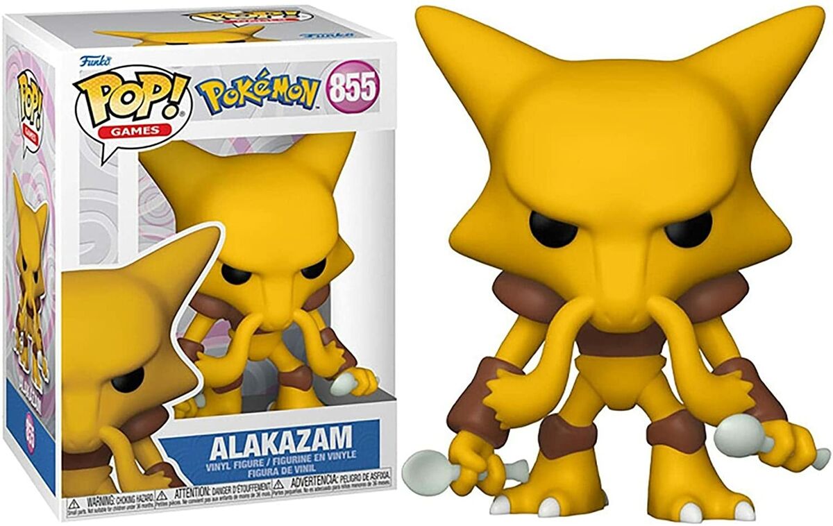 ESTOQUE] POP FUNKO 855 ALAKAZAM POKEMON - Sacred Toy