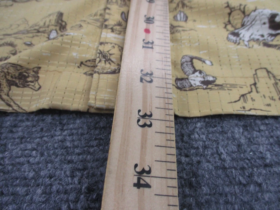 511 Tactical Shirt Adult XL Yellow Button Collared Hiking Fishing Desert Mens - Image 4 of 4