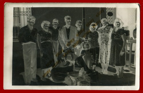 #61380 Greece 1950s. Just before the family moved. Negative photo PC size RPPC. - Picture 3 of 4