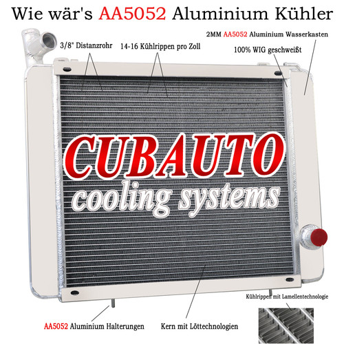 4 Reihe 62mm Aluminium Wasser kühler Für 1972-1977 Triumph Stag 3.0L V8 MK2 MTDE - Bild 1 von 9