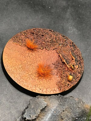 Warhammer / Warhammer 40k Elrik's Hobbies Terrain Oval Flying Base Slate - Foto 6