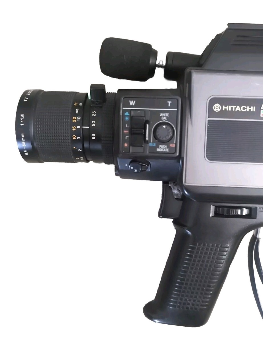 Hitachi Saticon VK-C830 color video Camera recorder 1983 Hitachi Saticon VK-C830 color video Camera recorder 1983