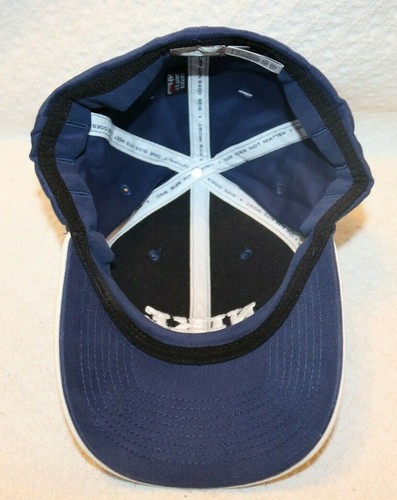 NIKE Departamento de Atletismo - Logotipo Pequeño de Swoosh, Gorra de Sombrero de Algodón Azul, Talla Única, Nuevo - Imagen 3 de 9
