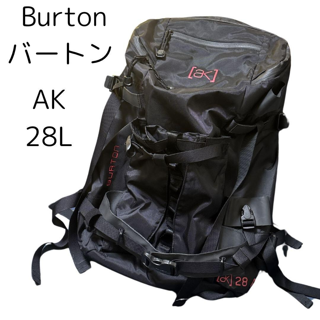 Burton AK 28L AUDEX Backpack Nylon Black Features: Adjustable