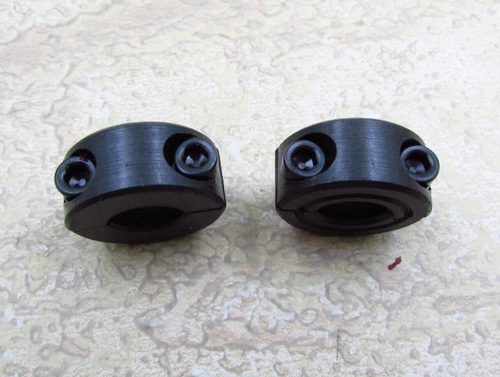 Collares QTY 2 Stafford 8L005 tipo abrazadera dividida de dos piezas tipo eje 5/16" diámetro EE. UU. - Imagen 5 de 6