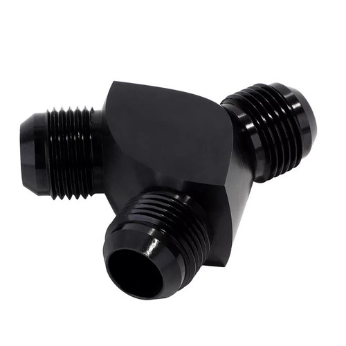 Adaptador de manguera divisor de unión acoplador de conexión de montaje de llamarada de bloque 6AN 8AN 10AN Y - Imagen 13 de 84