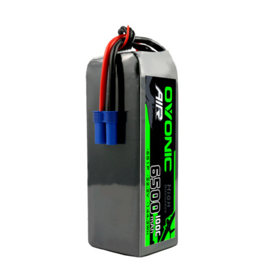 Ovonic 6500mAh 6S Lipo Akku 22,2V 100C EC5 für 1/5 Arrma LKW E-flite Flugzeug
