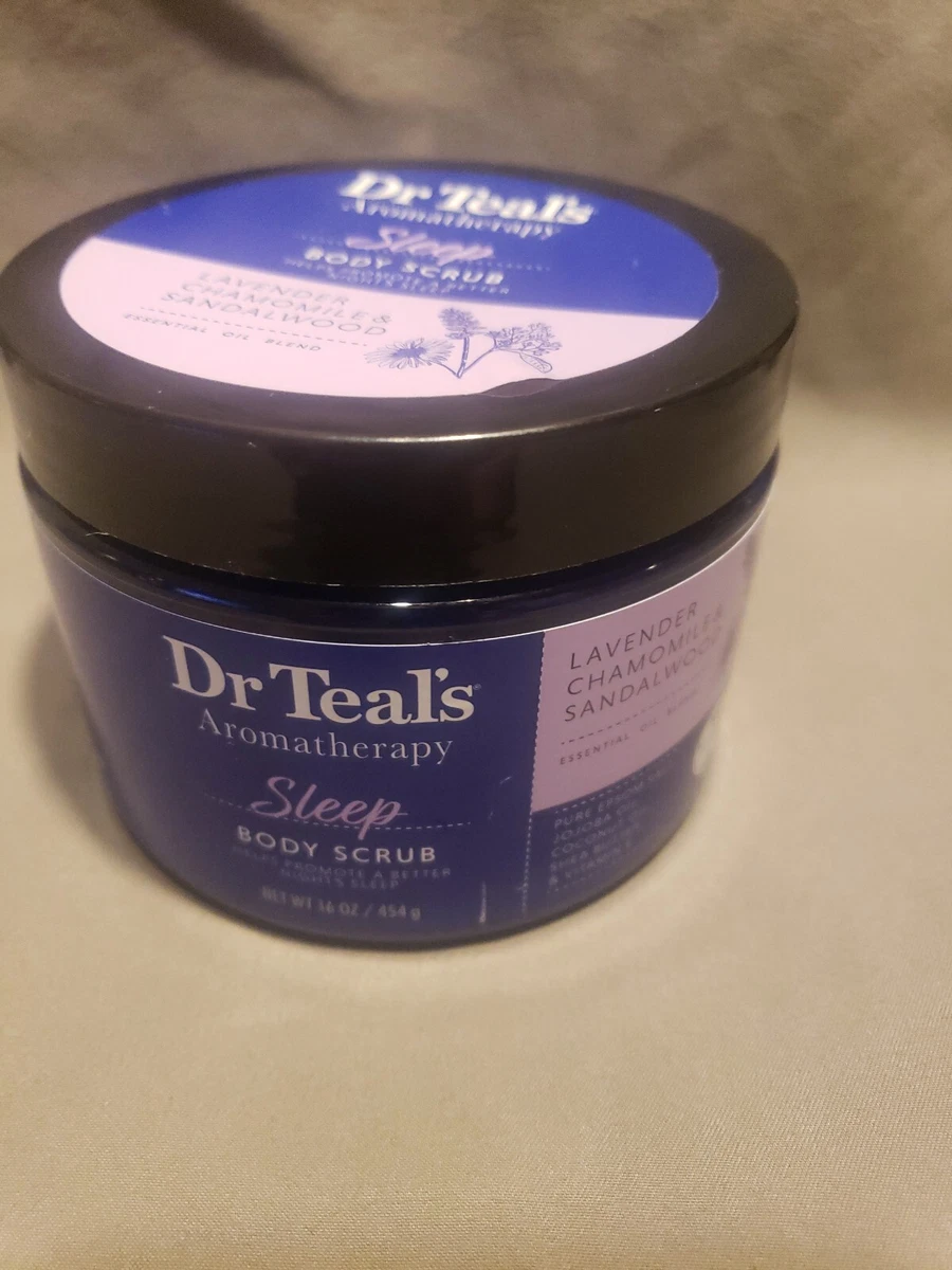Dr Teal's Aromatherapy Energy Body Scrub With Orange, Sage