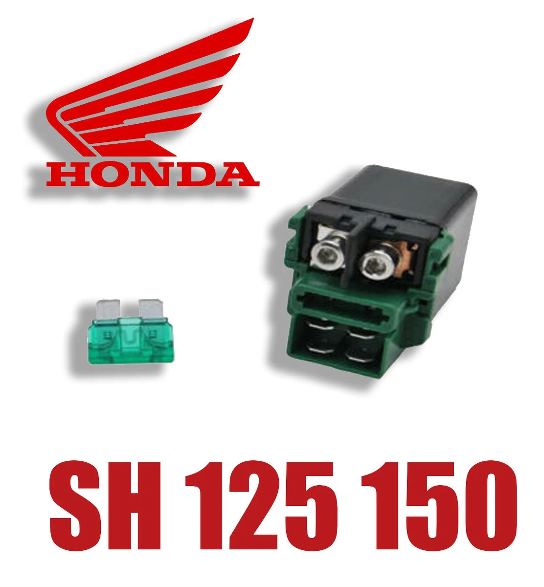 AHL Motocicletta Relè Solenoide avviamento Per Honda CH125 Elite 1984 ATV