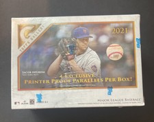 2021 Topps Gallery MLB Baseball BLASTER BOX - 7 Packs / 28 Cards **NEW** SEALED