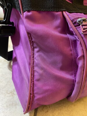 Vintage 80's 90's Nike Gym Duffle Bag Purple | eBay