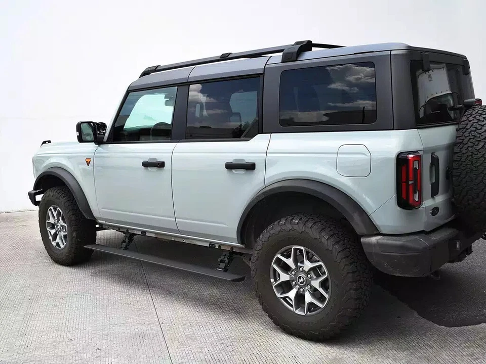 RT VoltStep Electric Powder Coated Running Boards Fit 24-25 Toyota Tacoma DBL Foto 3 de 4