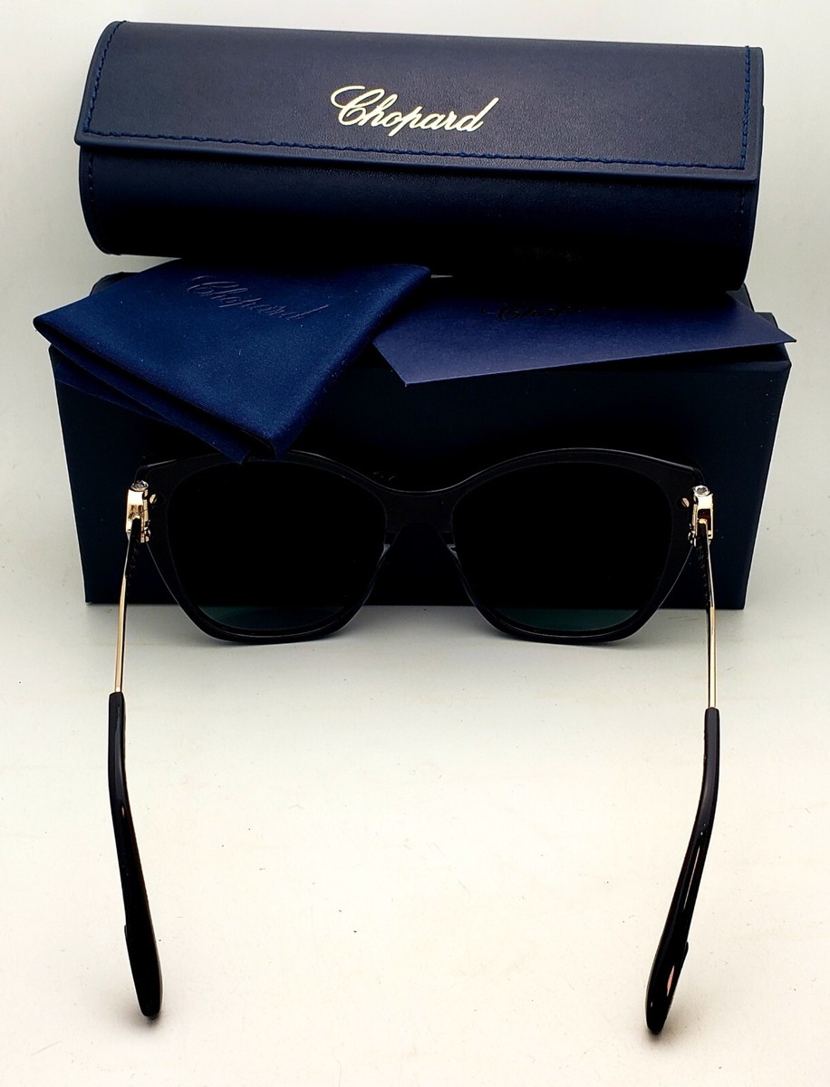 CHOPARD Sunglasses SCH232S 700P 55-18 Black & Gold Frames  display picture 1