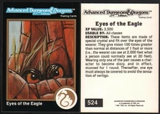 1991 TSR AD&D Gold Border RPG Fantasy Art Card 524 Dungeons & Dragons Magic Item