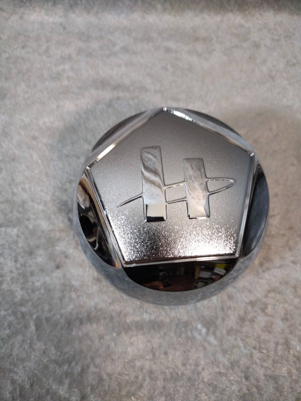 Helo Chrome Wheel Center Cap 4" (101mm) Diameter for HE791 Maxx 5x114.3