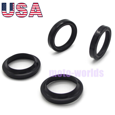 Fork Dust Wiper Seals Rebuild Kit 4 pack for Suzuki GSX1300R Hayabusa 1300 99-17 Fork Dust Wiper Seals Rebuild Kit 4 pack for Suzuki GSX1300R Hayabusa 1300 99-17