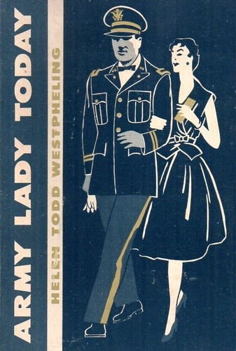 Army Lady Today Vintage Softcover Book Guide For Military Wives - 第 1/2 張圖片