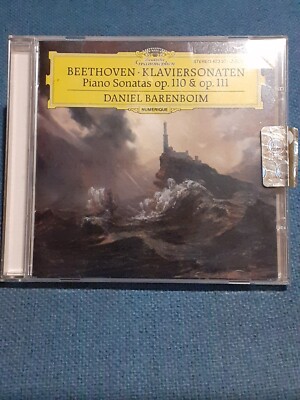 BEETHOVEN - PIANO SONATAS OP 110, OP 111. BARENBOIM. CD DEUTSCHE
